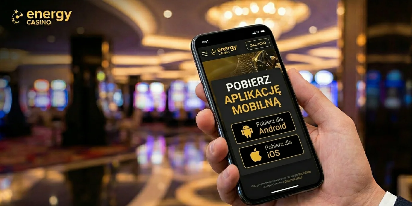Pobieranie aplikacji Energy Casino na Android i iOS przez QR kod