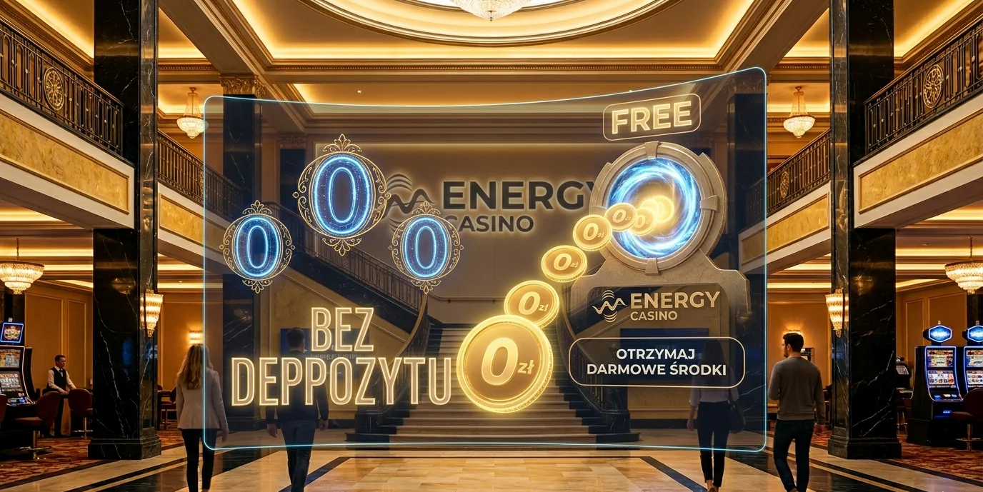 Energy Casino bonus bez depozytu w postaci darmowych funduszy z monetami i symbolami nagród